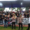 Kapolres Garut Doa Bersama dengan Bola Mania di Lapang Kerkof, Bentuk Solidaritas Tragedi Kanjuruhan