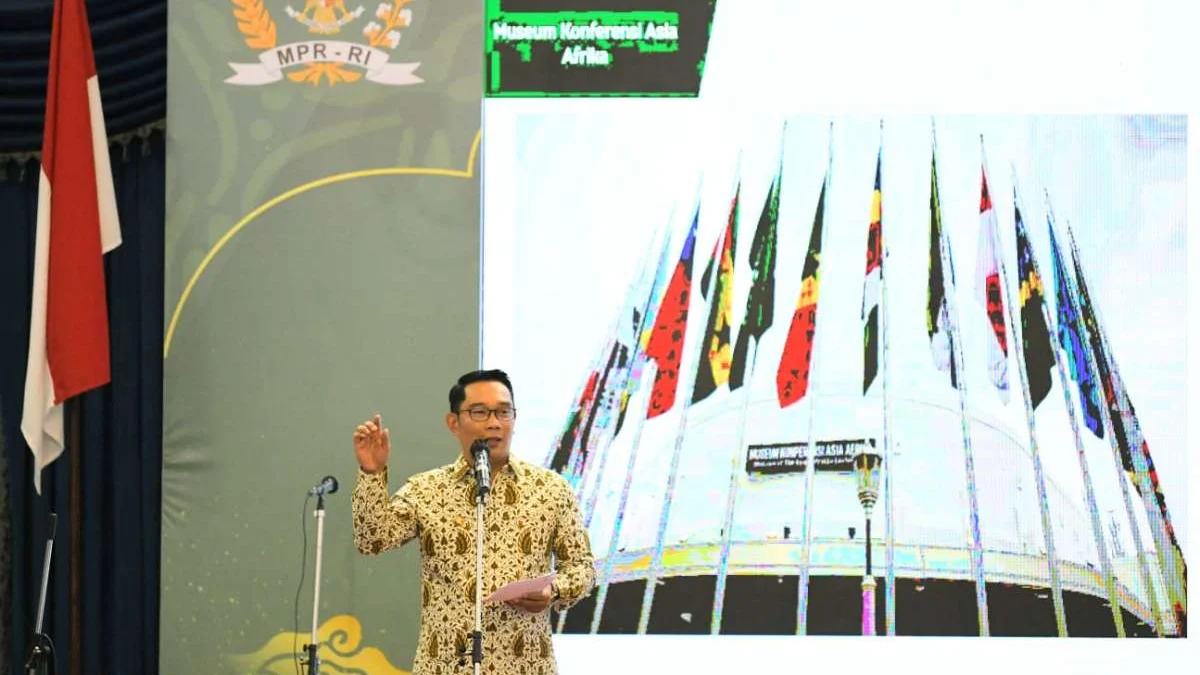 Ridwan Kamil: Bangga Bandung Tuan Rumah Forum MPR Dunia