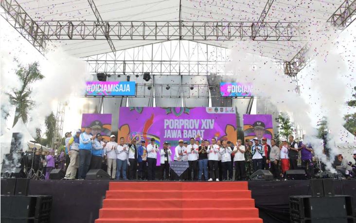 Ridwan Kamil Menutup Acara Porprov XIV, Tuan Rumah Kabupaten Ciamis Masuk 10 Besar