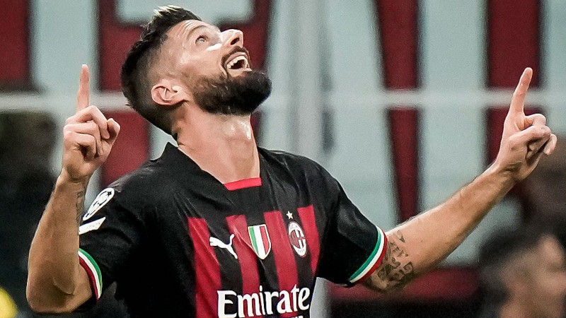 Rating Pemain AC Milan Vs RB Salzburg: Ini Alasan Giroud Layak Dinobatkan Pemain Terbaik Pertandingan