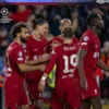 Hasil Liga Champions Matchday 6: Liverpool Hentikan Dominasi Napoli, Bayern Raih Poin Sempurna