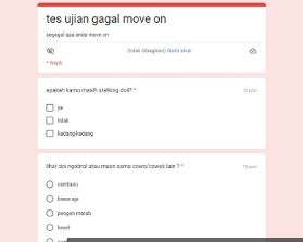 Pernah Viral di Tiktok LINK Tes Ujian Gagal Move On (GAMON), Kamu Masih Ingat dengan Mantan?