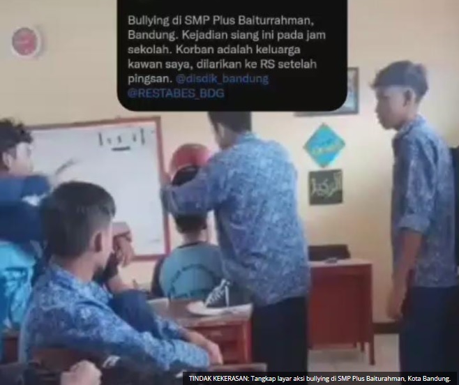 Bullying Diduga Terjadi di SMP Plus Baiturahman