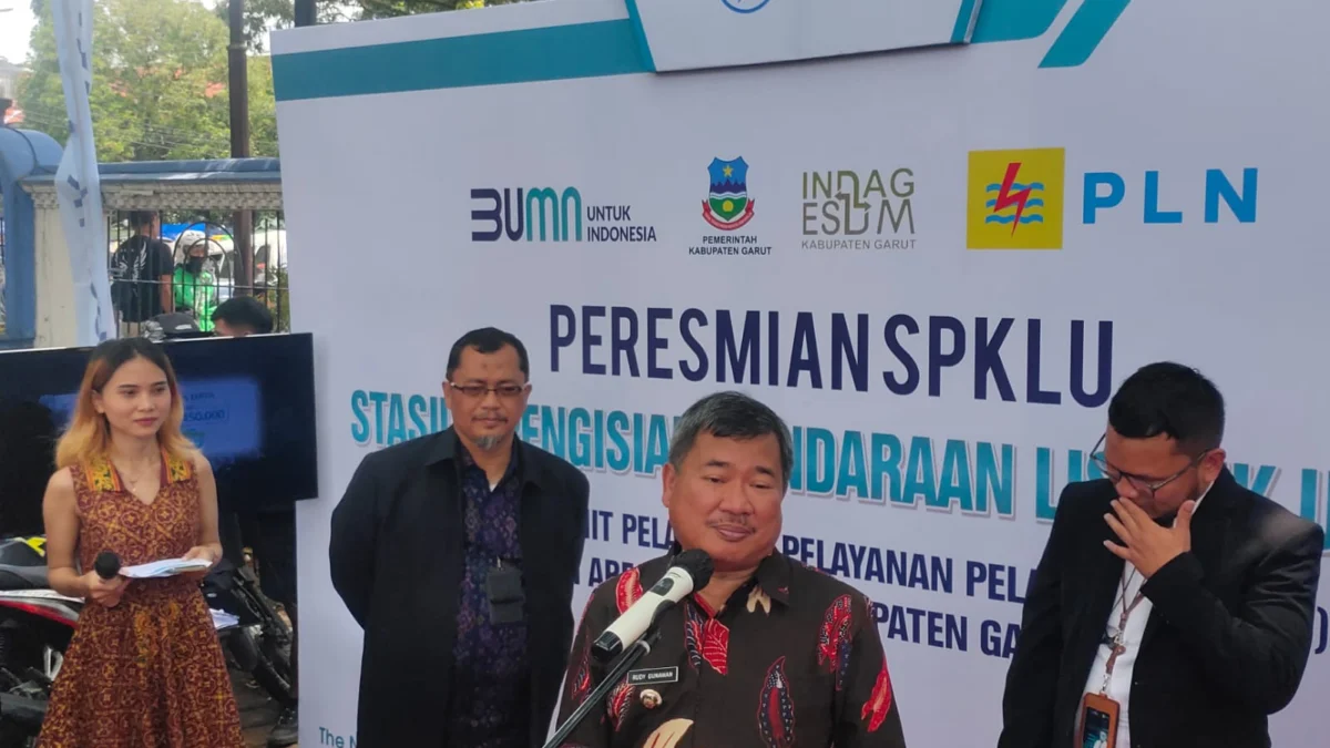 Warga Garut Bisa Temukan SPKLU Salah Satunya di Pendopo yang sudah siap digunakan