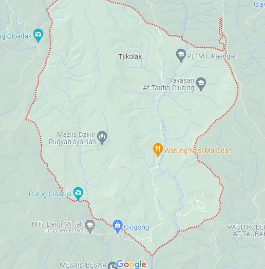 Jumlah Desa/Kelurahan di Kecamatan Peundeuy Garut