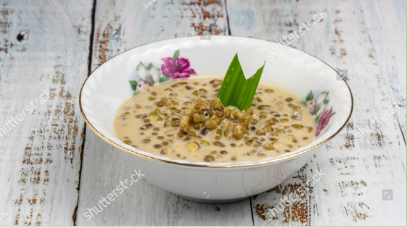 bubur kacang hijau (https://www.shutterstock.com/)