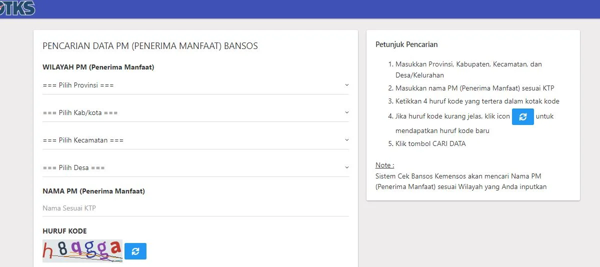 Cara Cek Bansos Kemensos 2023