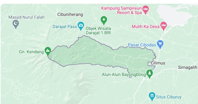 Jumlah Desa/Kelurahan di Kecamatan Sukaresmi Garut