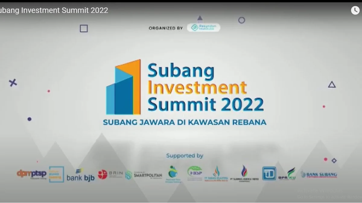 Subang Investment Summit 2022