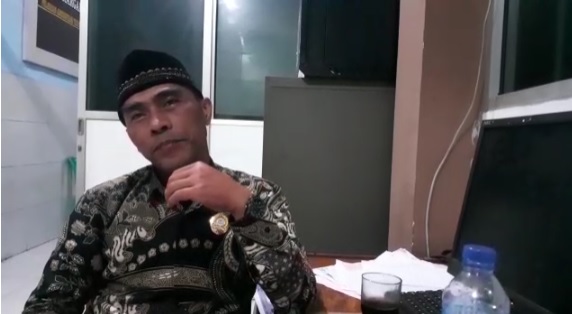 Ustadz Buddy Oconk Ketua LPM Desa Mekargalih memberikan pesan tegas kepada PJS yang menggantikan almarhum kepala desa yang wafat belum lama ini