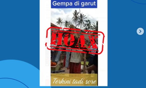 video hoax gempa garut