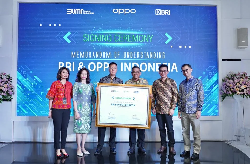 BRI Jalin Kerja Sama dengan Oppo Indonesia Perluas Transaksi Digital