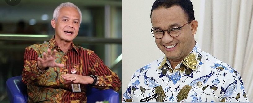 Anies Baswedan dan Ganjar Pranowo diusung oleh Partai Buruh sebagai capres 2024(istimewa)