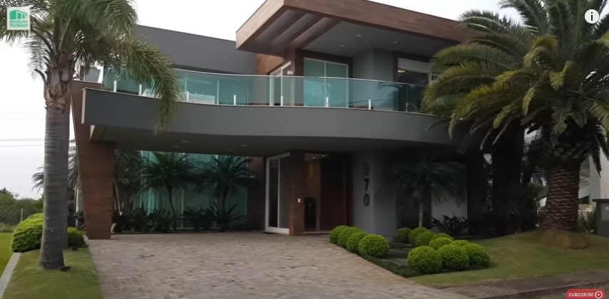 Model rumah sederhana tapi indah (foto screenshot youtube Majalah Rumah)