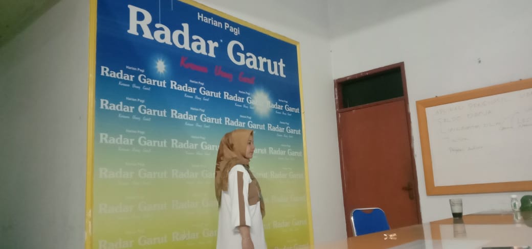 Tamu yang berkunjung ke kantor Radar Garut panik merasakan guncangan gempa