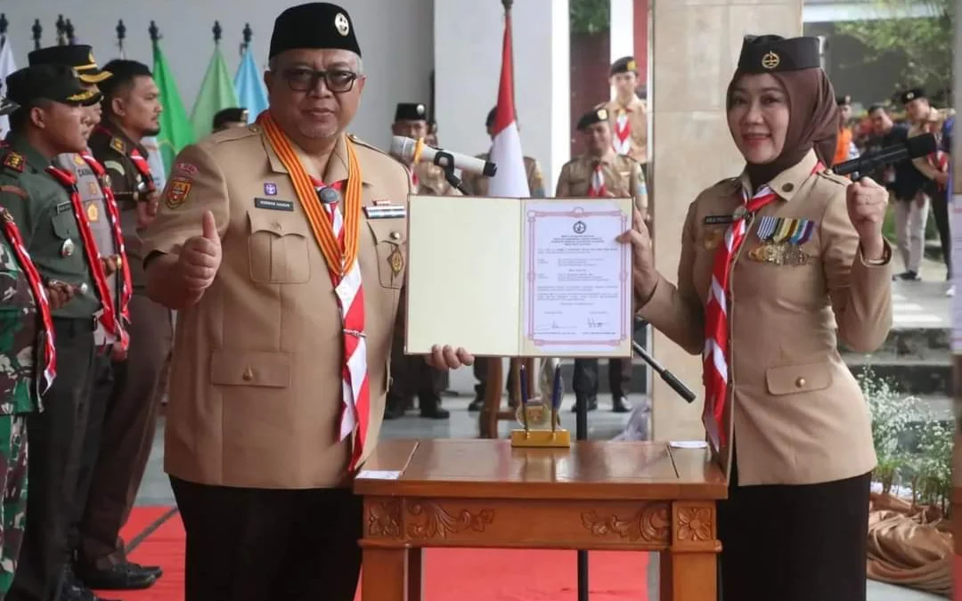 Atalia Ridwan Kamil mengatakan bahwa Pramuka harus bisa mengatur teknologi