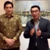 Lucky Hakim ketemu Ridwan kamil