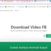 Tips Mudah Download Video Fb Tanpa Aplikasi