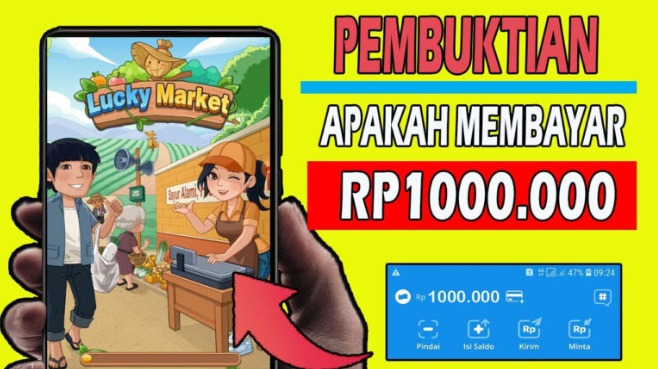 Game Lucky Market Terbukti Membayar Rp1 Juta Langsung Cair Lewat Dana