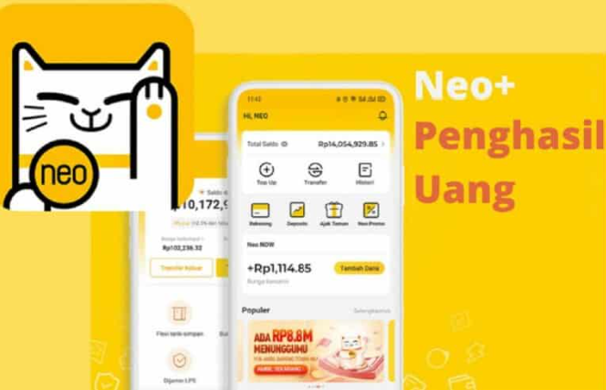 Neo Plus Aplikasi Penghasil Uang Terbaru 2023 Langsung Cair