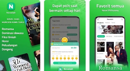 Aplikasi Penghasil Uang Novelah Bisa Dapatkan Saldo DANA Rp120.000