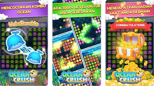 Game Penghasil Uang Mudah dan Gratis Di Ocean Crush