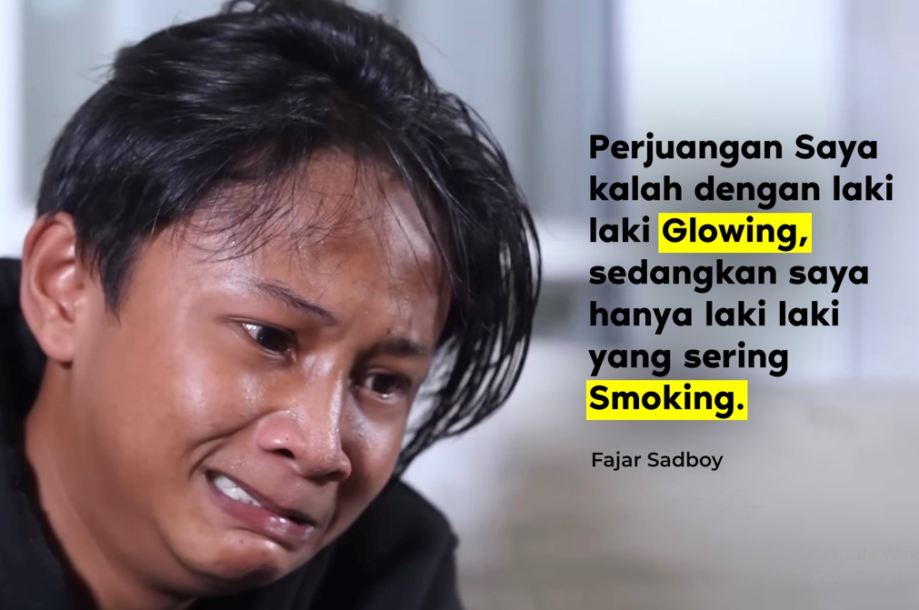 Kata-kata Mutiara Fajar Sadboy Viral