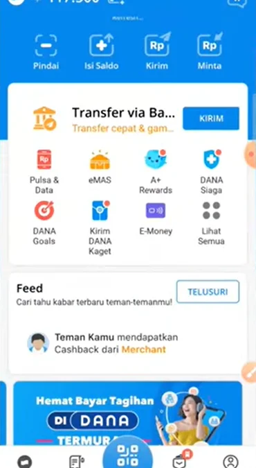 Dapatkan Saldo Dana Gratis Rp100 Ribu Perharinya!!!