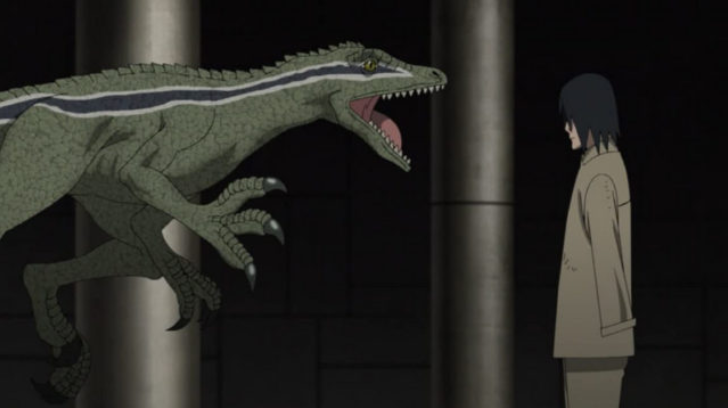 Sasuke Uciha Bertarung Dengan Dinosaurus Di Anime Boruto, Simak Informasinya Disini!