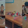 Viral Di TikTok! Kreatif Siswa Modif Tipe X Trondol Motor Balap Disekolah