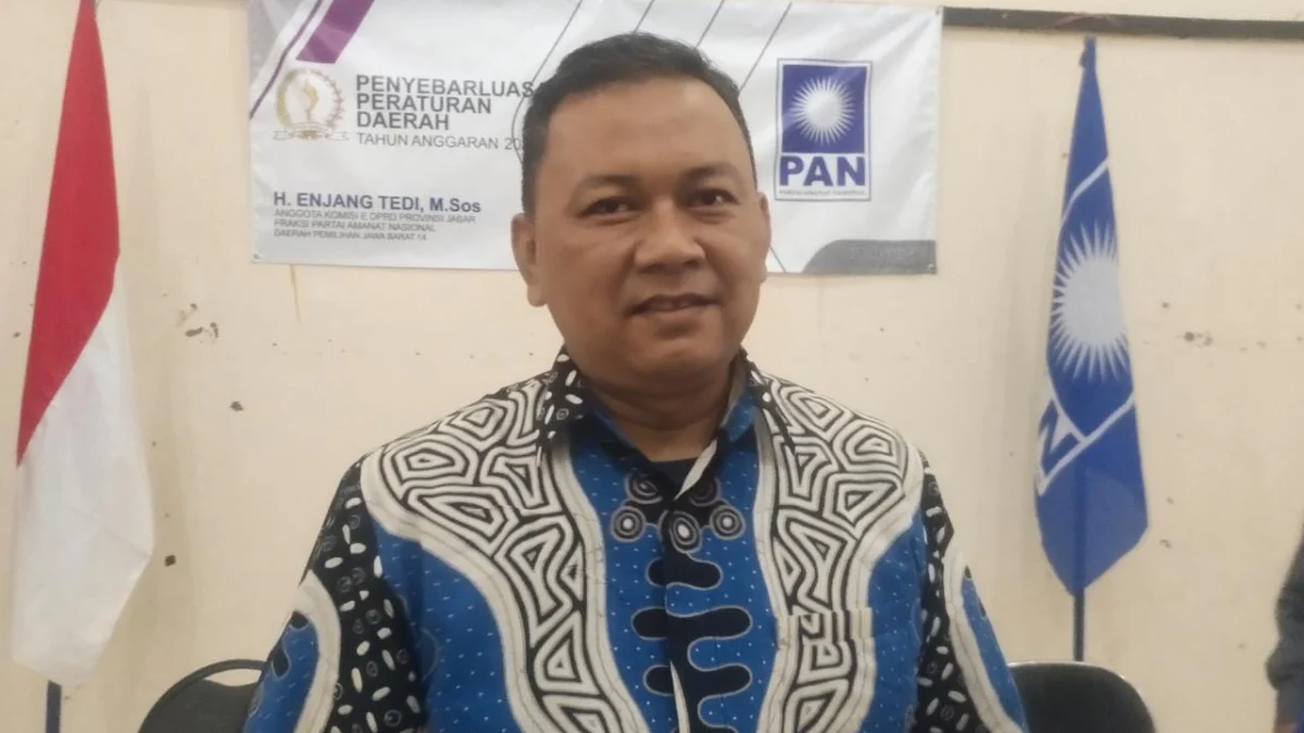 Anggota DPRD Jabar Enjang Tedi