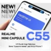 Android Rasa Iphone. Realme C55 "Dynamic Island"