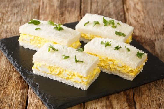 Resep Takjil Tamago Sando, Sandwich yang Manis dan Gurih (foto Pinterest)