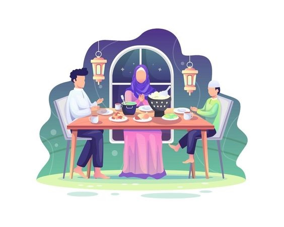 Hukum Tidak Sahur Di Bulan Ramadhan (foto pinterest)