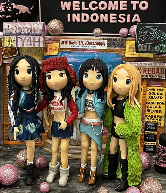 Kehebohan Aktris Indonesia Di Konser BLACKPINK (FOTO indtagram)