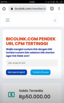 Cara Login Website Bicolink Dapat Saldo DANA Rp 50.000 Secara Gratis!