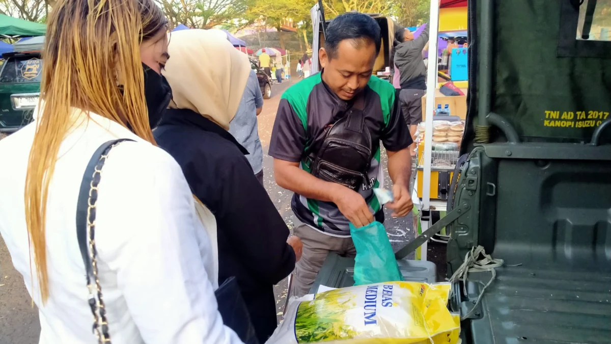 Kodim 0613/Ciamis Gelar Operasi Pasar Murah di Semua Koramil