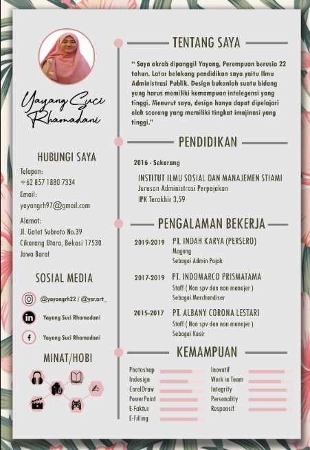 Cara Membuat CV (pinteresst)