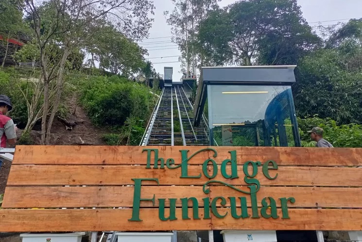 THE LODGE MARIBAYA LEMBANG, TEMPAT WISATA YANG MEMPUNYAI FUNICULAR