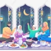 Cara Meningkatkan Kebersamaan Ramadhan (foto Pinterest)