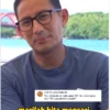 Sandiaga Uno Menteri Pariwisata dan Ekonomi Kreatif