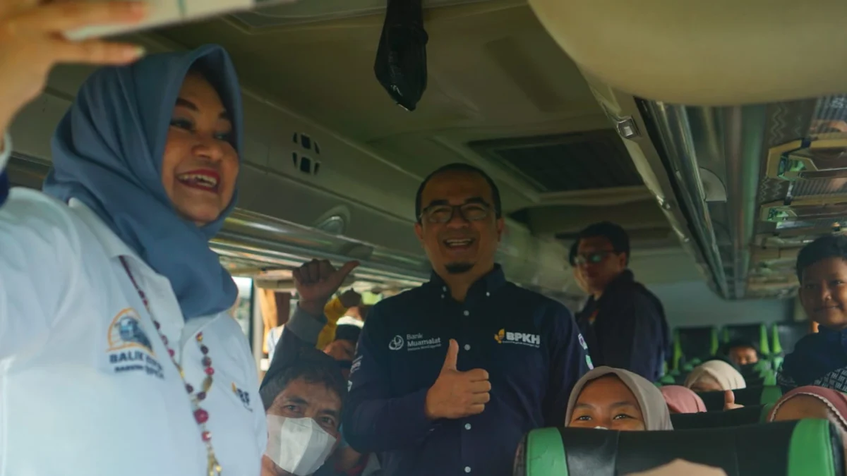 Pulangkan Ribuan Pemudik ke Jabodetabek, BPKH Sukses Gelar Program Balik Kerja Bareng