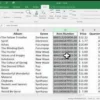 Cara Membuat Nomor Urut di Excel (FOTO pinterest)