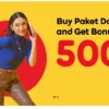 screenshot dari situs indosatooredoo.. Indosat mempunyai layanan pinjam pulsa darurat