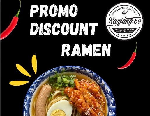 Ramen Ranjang 69 Garut Sediakan Diskon Gede Hanya Membawa Istri dan Pacar