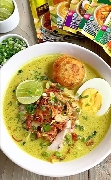 Resep Makanan Soto Ayam Kuning Berkuah Yang Membuat Ngiler dan Ketagihan (pinterest)