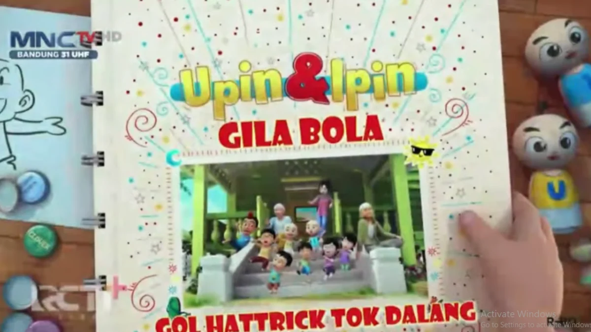 Jadwal Tayang Film Upin & Ipin Gila Bola Di MNCTV