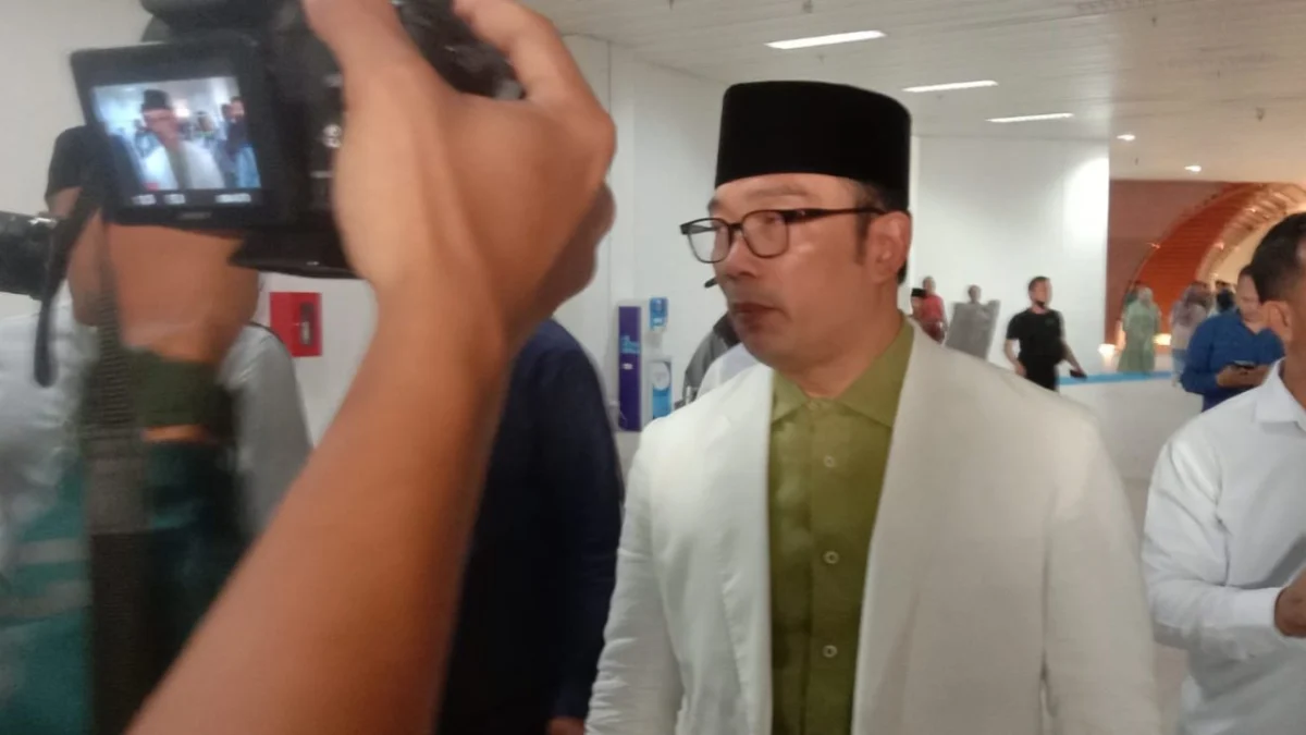 Dok. Gubernur Jawa Barat, Ridwan Kamil. Sabtu (13/5). Foto. Sandi Nugraha.