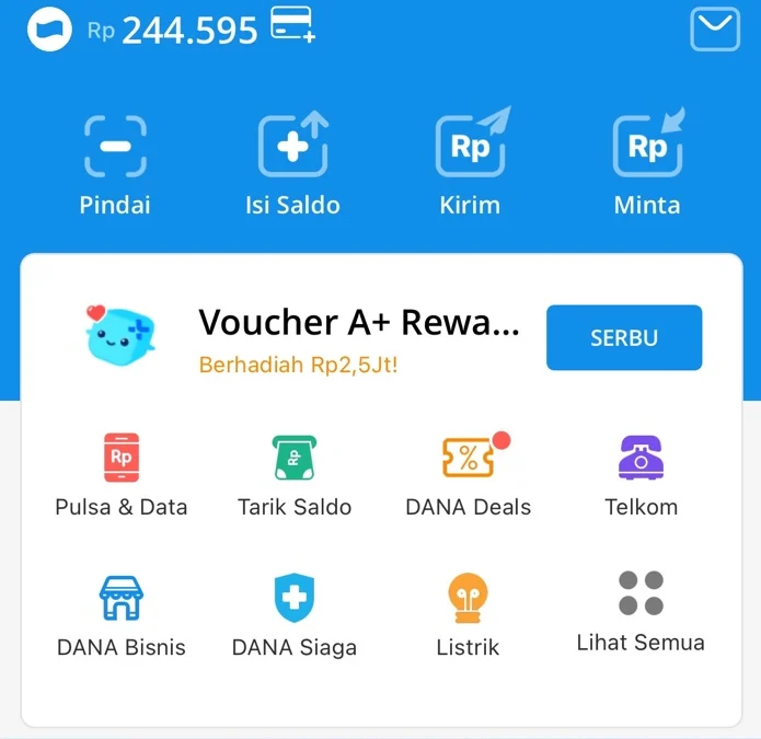 Dapatakan Saldo Dana Gratis Rp130.000 Dijamin Langsung Cair