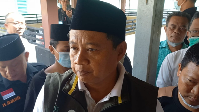 Uu Ruzhanul Ulum saat ditemui di RSUD dr Soekardjo Kota Tasikmalaya, Rabu 31 Mei 2023. istimewa--